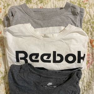 Reebok, Gildan &, Nike Tshirts